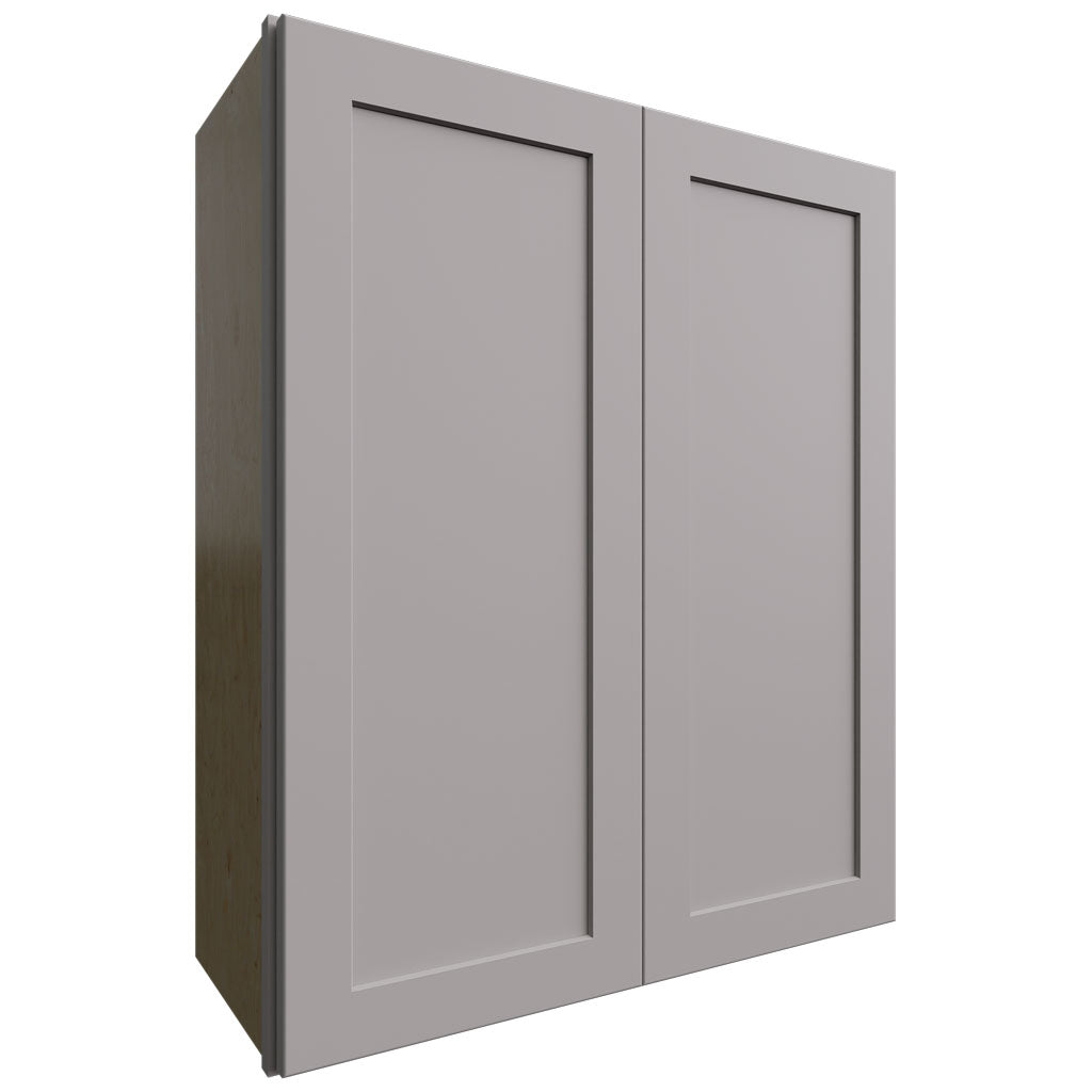Fabuwood Allure Galaxy Nickel 30" W X 36" H X 12" D Double Door Wall Cabinet