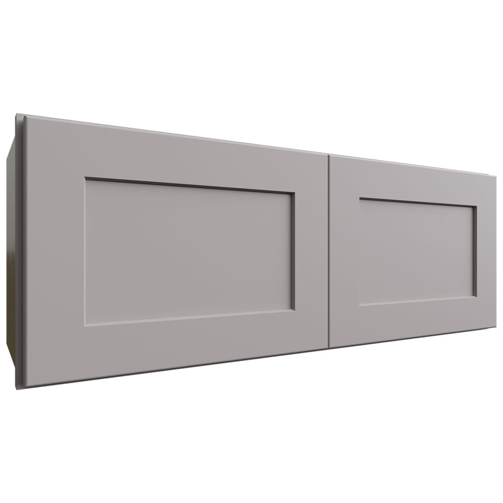 Fabuwood Allure Galaxy Nickel 33" W X 12" H X 12" D Double Door Wall Cabinet