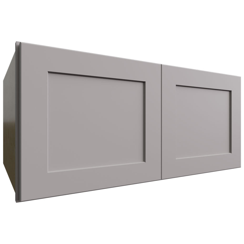 Fabuwood Allure Galaxy Nickel 33" W X 15" H X 24" D Double Door Wall Cabinet