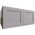 Fabuwood Allure Galaxy Nickel 33" W X 15" H X 24" D Double Door Wall Cabinet