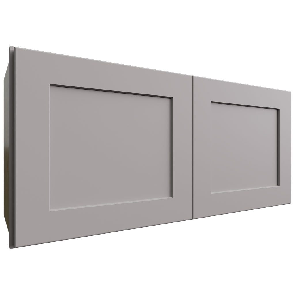 Fabuwood Allure Galaxy Nickel 33" W X 15" H X 12" D Double Door Wall Cabinet