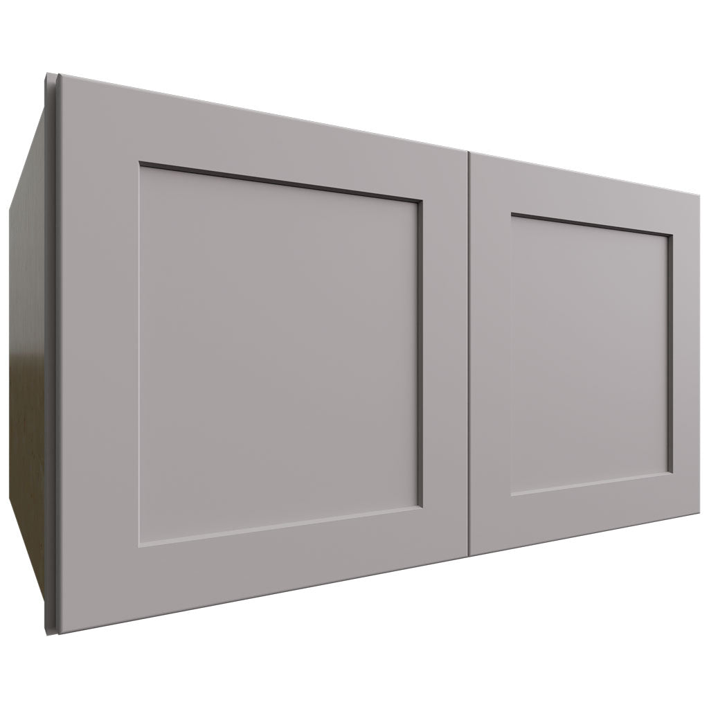 Fabuwood Allure Galaxy Nickel 33" W X 18" H X 24" D Double Door Wall Cabinet