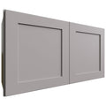 Fabuwood Allure Galaxy Nickel 33" W X 18" H X 12" D Double Door Wall Cabinet
