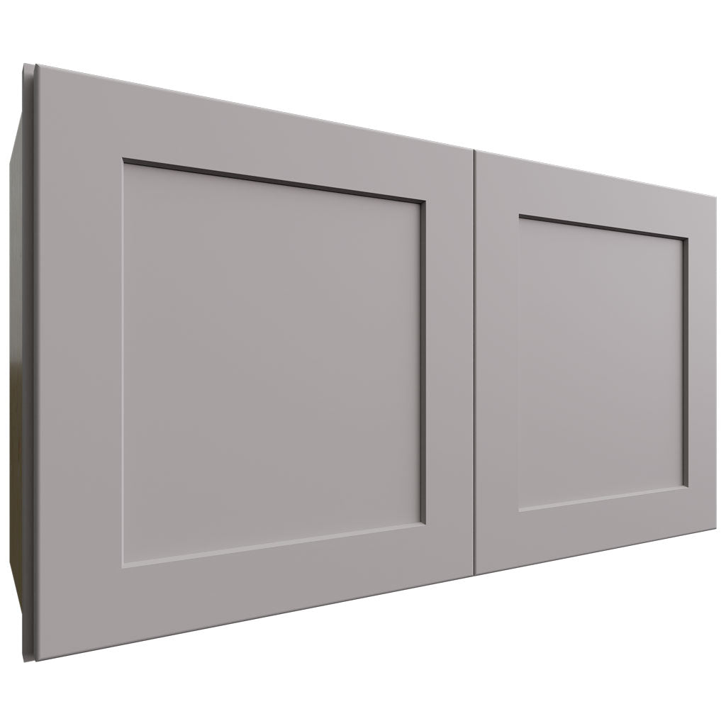 Fabuwood Allure Galaxy Nickel 33" W X 18" H X 12" D Double Door Wall Cabinet