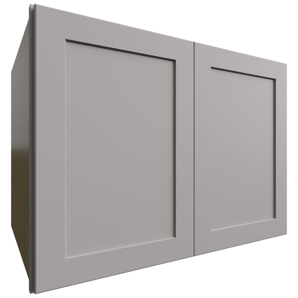 Fabuwood Allure Galaxy Nickel 33" W X 24" H X 24" D Double Door Wall Cabinet