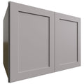 Fabuwood Allure Galaxy Nickel 33" W X 24" H X 24" D Double Door Wall Cabinet