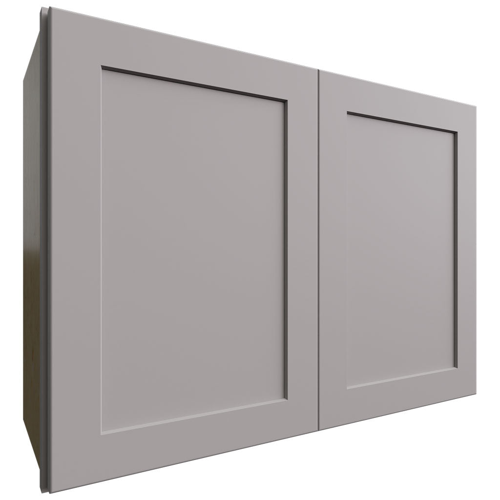 Fabuwood Allure Galaxy Nickel 33" W X 24" H X 12" D Double Door Wall Cabinet