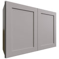Fabuwood Allure Galaxy Nickel 33" W X 24" H X 12" D Double Door Wall Cabinet
