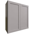 Fabuwood Allure Galaxy Nickel 33" W X 36" H X 12" D Double Door Wall Cabinet