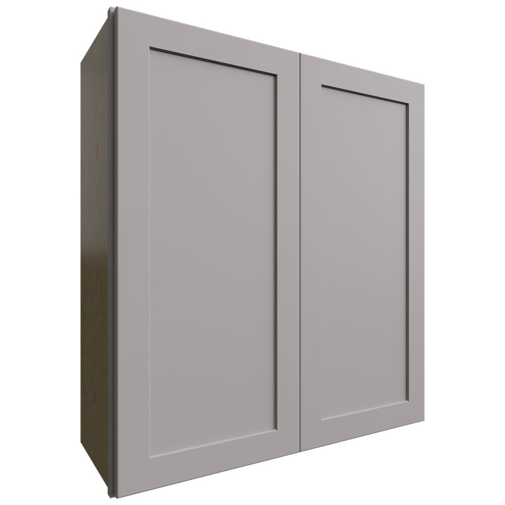 Fabuwood Allure Galaxy Nickel 33" W X 36" H X 12" D Double Door Wall Cabinet
