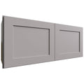 Fabuwood Allure Galaxy Nickel 36" W X 15" H X 12" D Double Door Wall Cabinet
