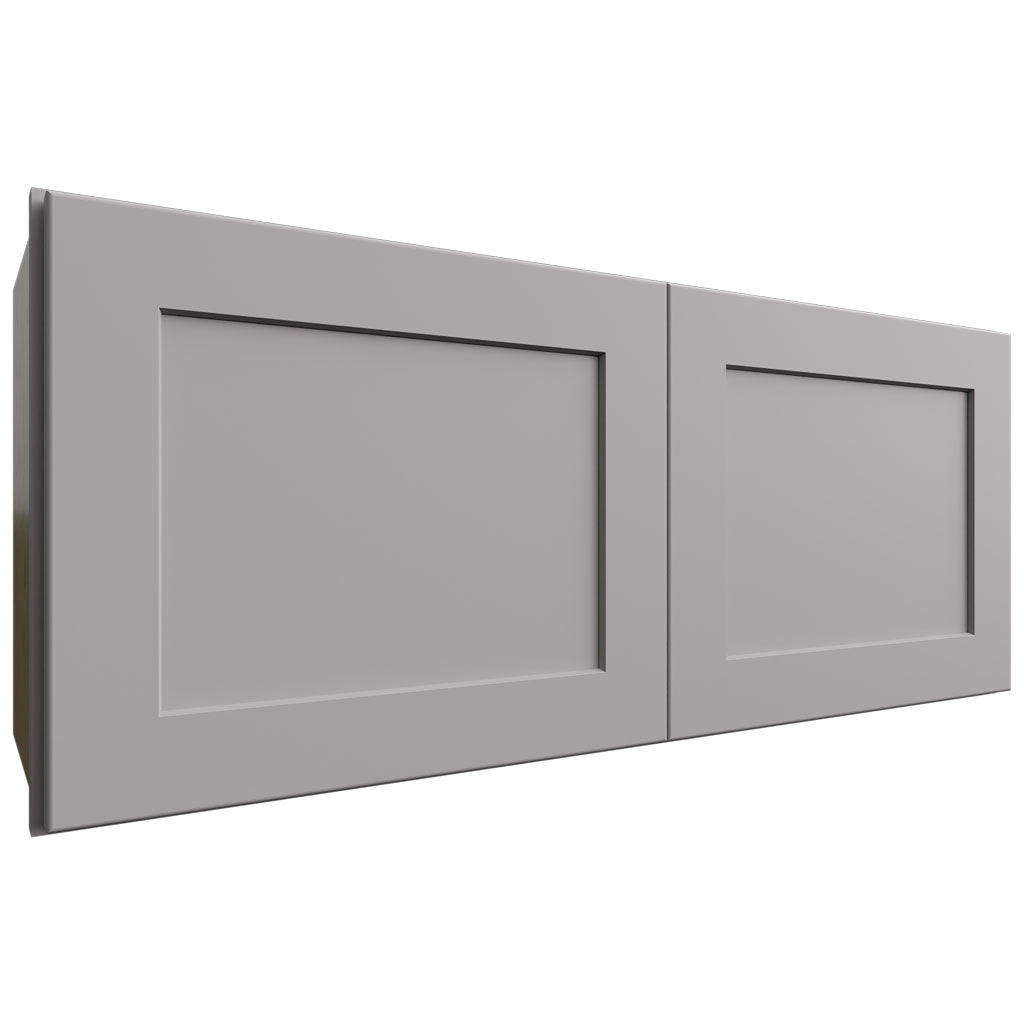 Fabuwood Allure Galaxy Nickel 36" W X 15" H X 12" D Double Door Wall Cabinet