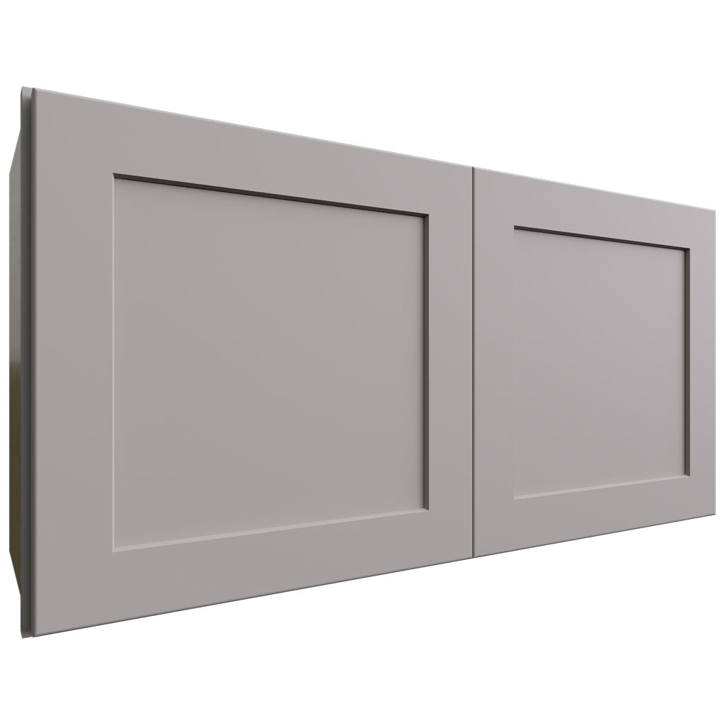 Fabuwood Allure Galaxy Nickel 36" W X 18" H X 12" D Double Door Wall Cabinet