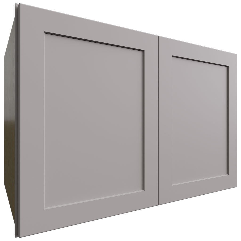 Fabuwood Allure Galaxy Nickel 36" W X 24" H X 24" D Double Door Wall Cabinet