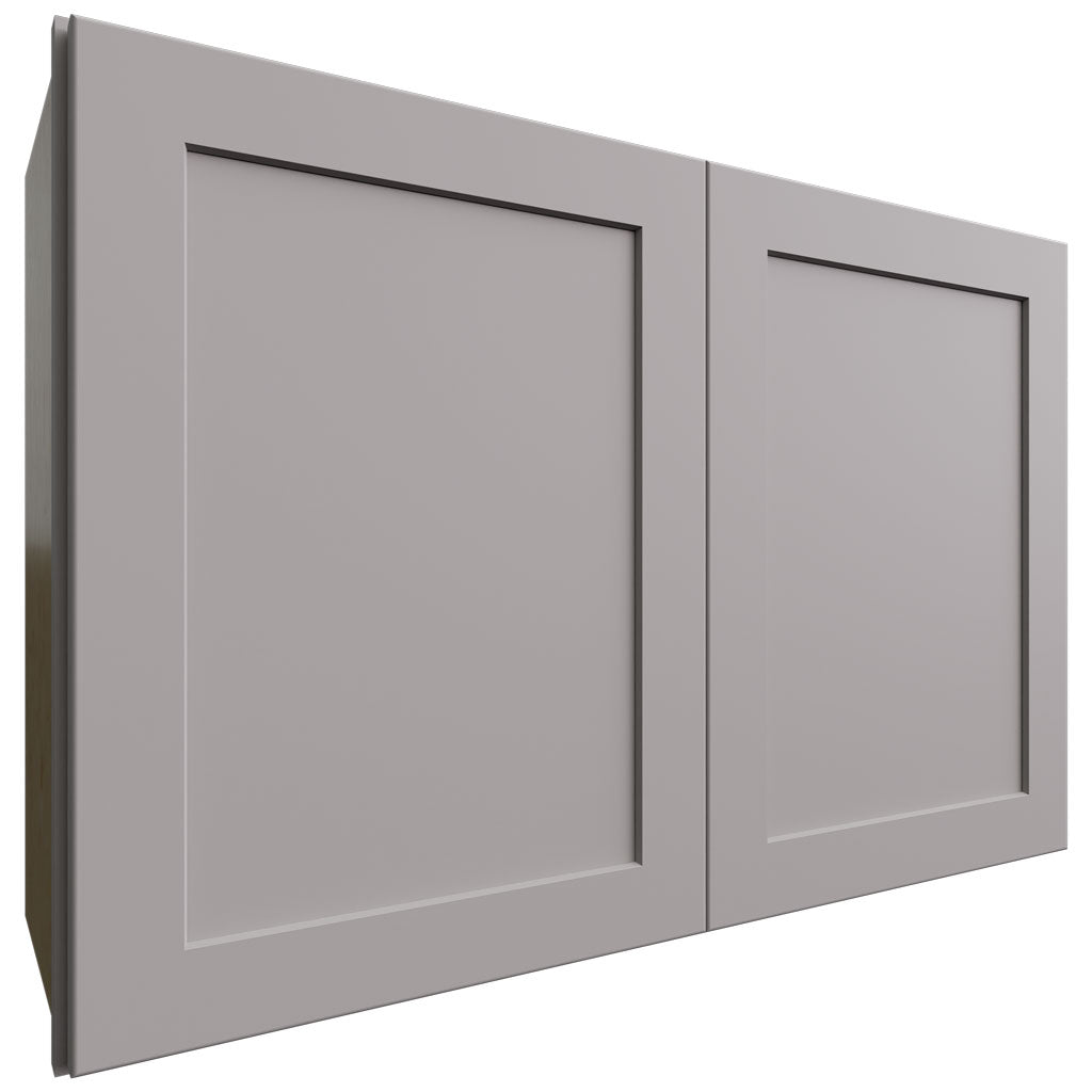 Fabuwood Allure Galaxy Nickel 36" W X 24" H X 12" D Double Door Wall Cabinet