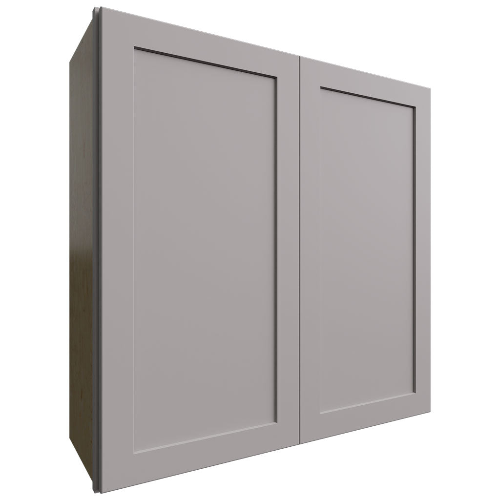 Fabuwood Allure Galaxy Nickel 36" W X 36" H X 12" D Double Door Wall Cabinet