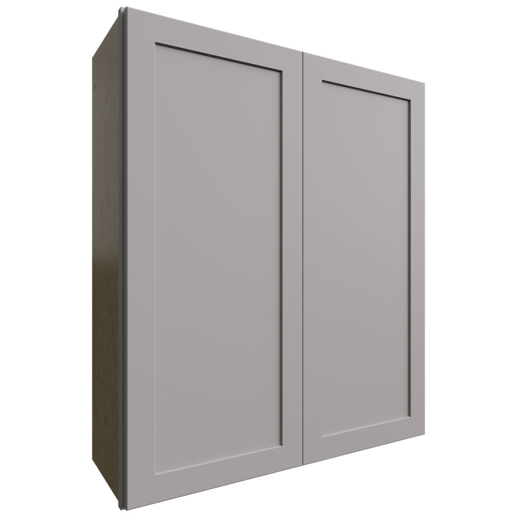 Fabuwood Allure Galaxy Nickel 36" W X 42" H X 12" D Double Door Wall Cabinet