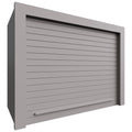 Fabuwood Allure Galaxy Nickel 24" W X 18" H X 12" D Wall Appliance Garage Cabinet