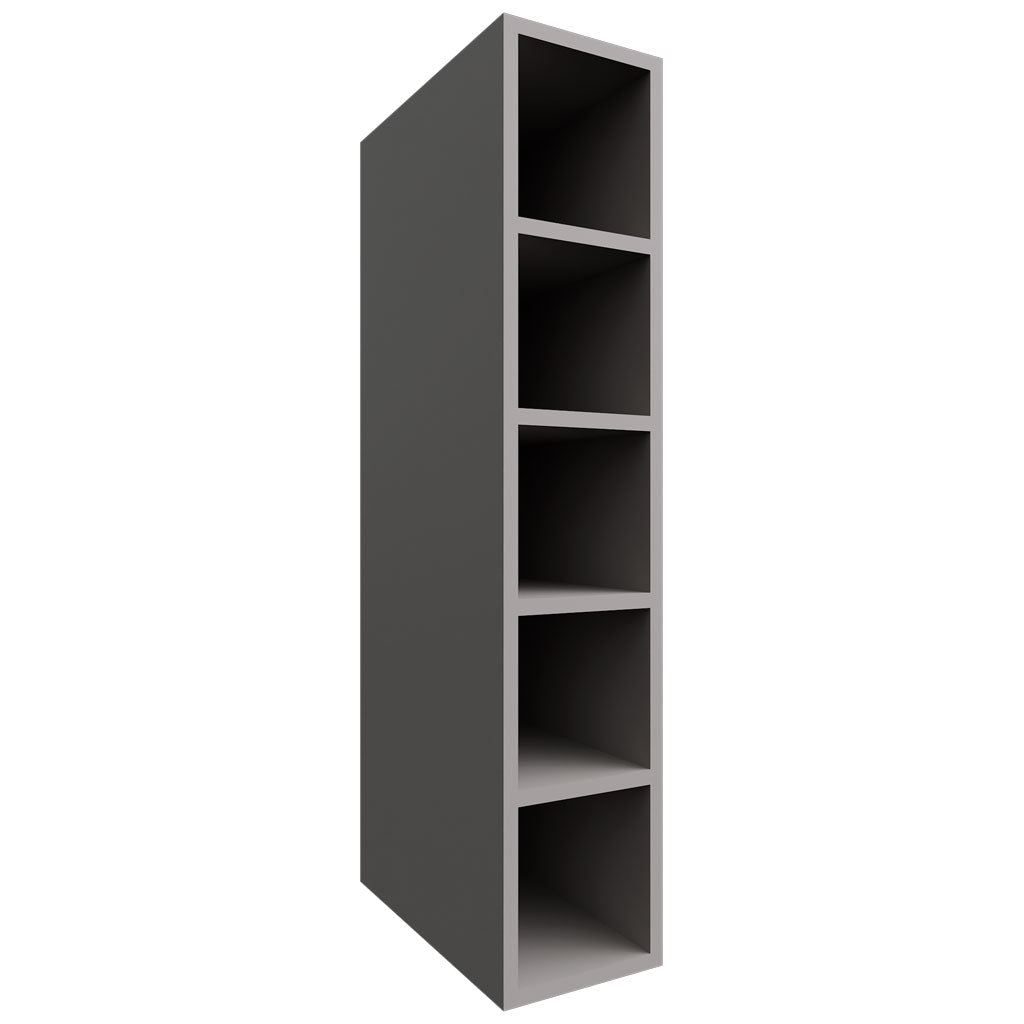 Fabuwood Allure Fusion Nickel 06" W X 30" H X 12" D Wall Wine Cube
