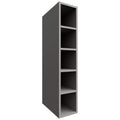 Fabuwood Allure Galaxy Nickel 06" W X 30" H X 12" D Wall Wine Cube