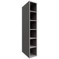 Fabuwood Allure Galaxy Nickel 06" W X 36" H X 12" D Wall Wine Cube
