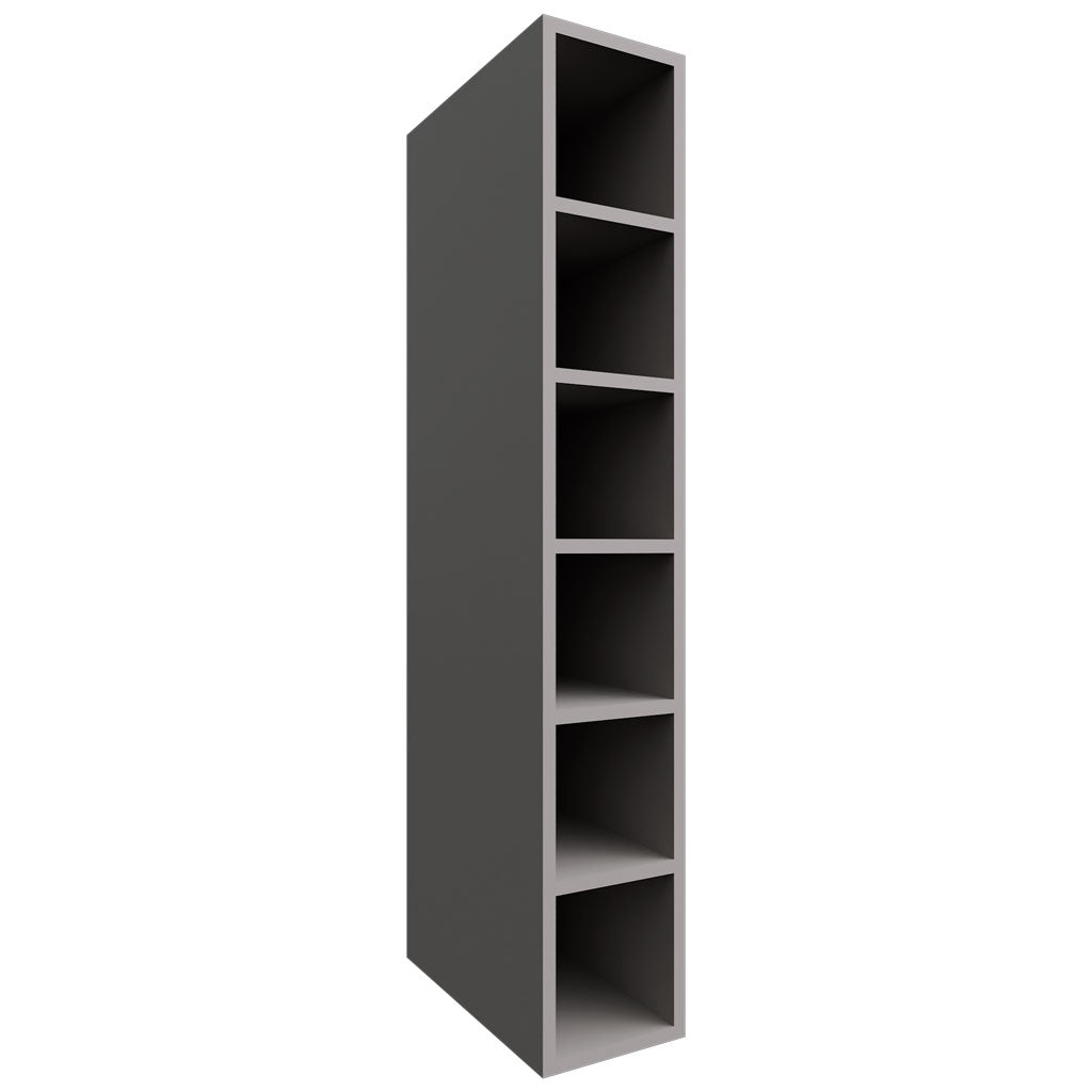 Fabuwood Allure Fusion Nickel 06" W X 36" H X 12" D Wall Wine Cube