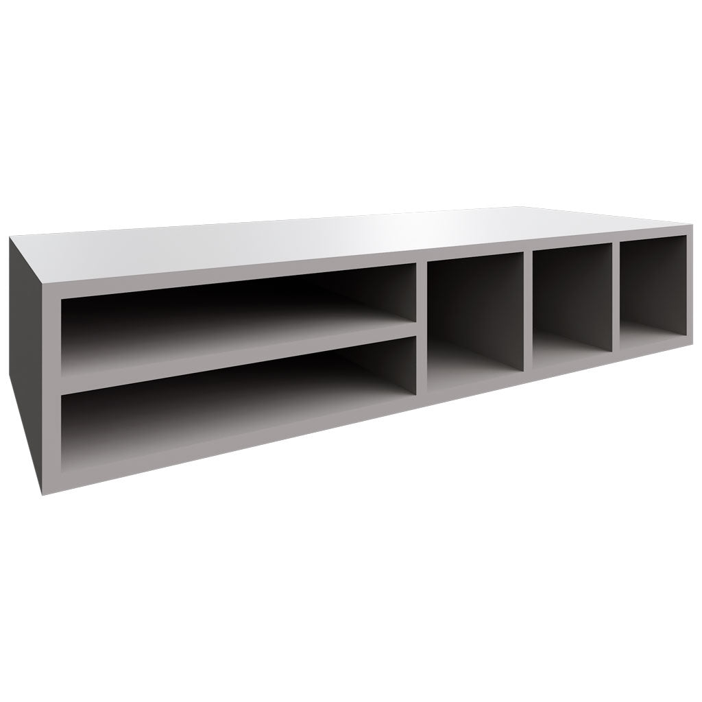 Fabuwood Allure Fusion Nickel 30" W X 06" H X 12" D Wine Organiser Cabinet