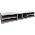 Fabuwood Allure Galaxy Nickel 36" W X 06" H X 12" D Wine Organiser Cabinet