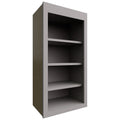 Fabuwood Allure Galaxy Nickel 18" W X 36" H X 12" D Wall Open Shelf Cabinet