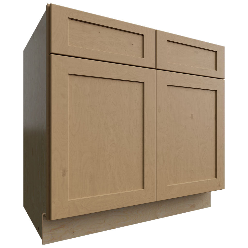 Fabuwood Allure Galaxy Timber 36" W X 34 1/2" H X 24" D Double Door Base Cabinet