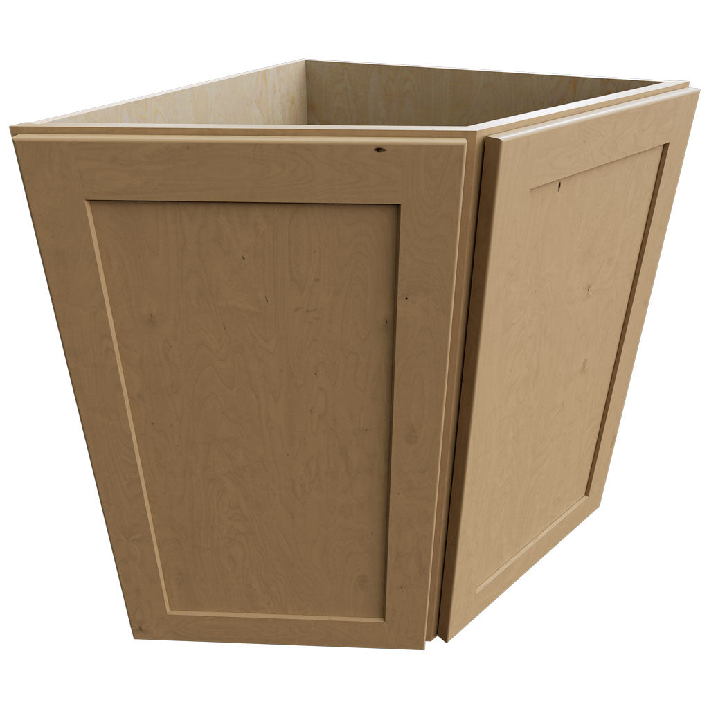 Fabuwood Allure Galaxy Timber 24" W X 34 1/2" H X 24" D Base Return Angle Cabinet