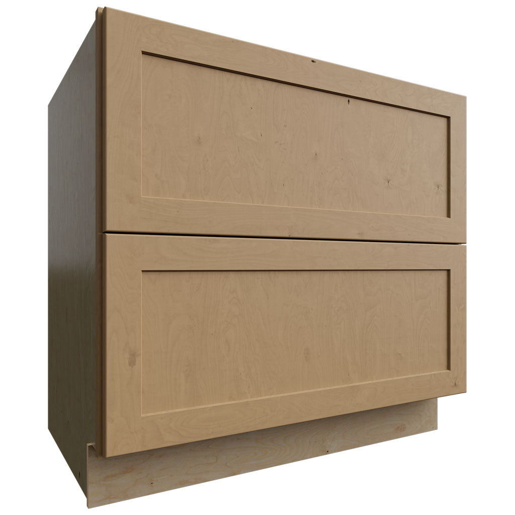 Fabuwood Allure Galaxy Timber 36" W X 34 1/2" H X 24" D 2 Drawer Base Cabinet
