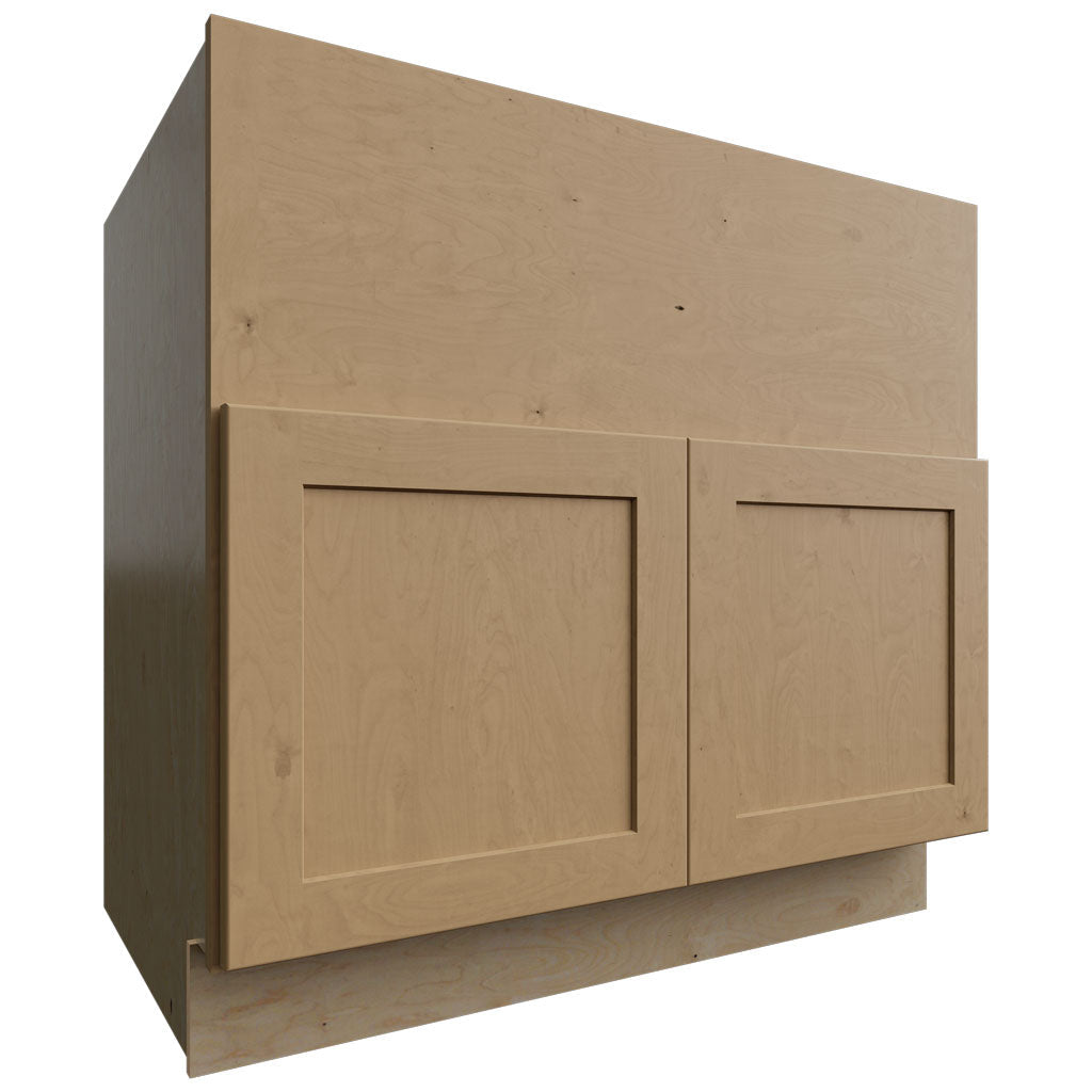 Fabuwood Allure Galaxy Timber 36" W X 34 1/2" H X 24" D Farm Sink Base Cabinet