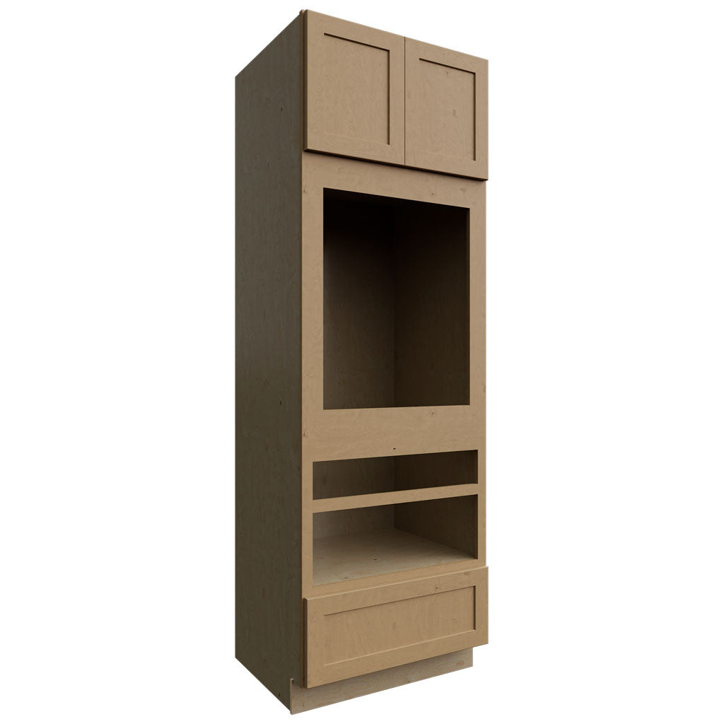 Fabuwood Allure Galaxy Timber 33" W X 90" H X 24" D Double Oven Tall Cabinet