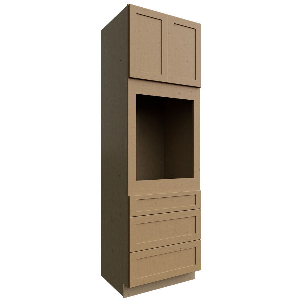 Fabuwood Allure Galaxy Timber 33" W X 96" H X 24" D Single Oven Tall Cabinet