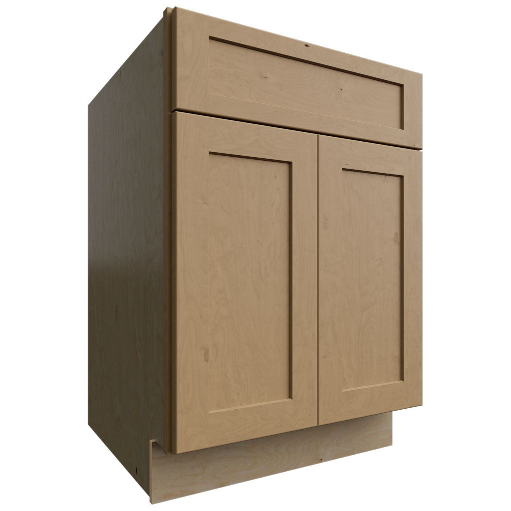 Fabuwood Allure Galaxy Timber 24" W X 34 1/2" H X 24" D Double Door Sink Base Cabinet