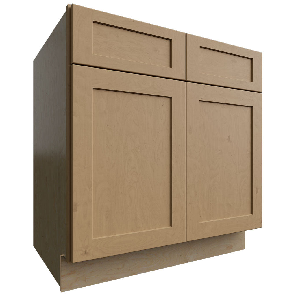 Fabuwood Allure Galaxy Timber 33" W X 34 1/2" H X 24" D Double Door Sink Base Cabinet