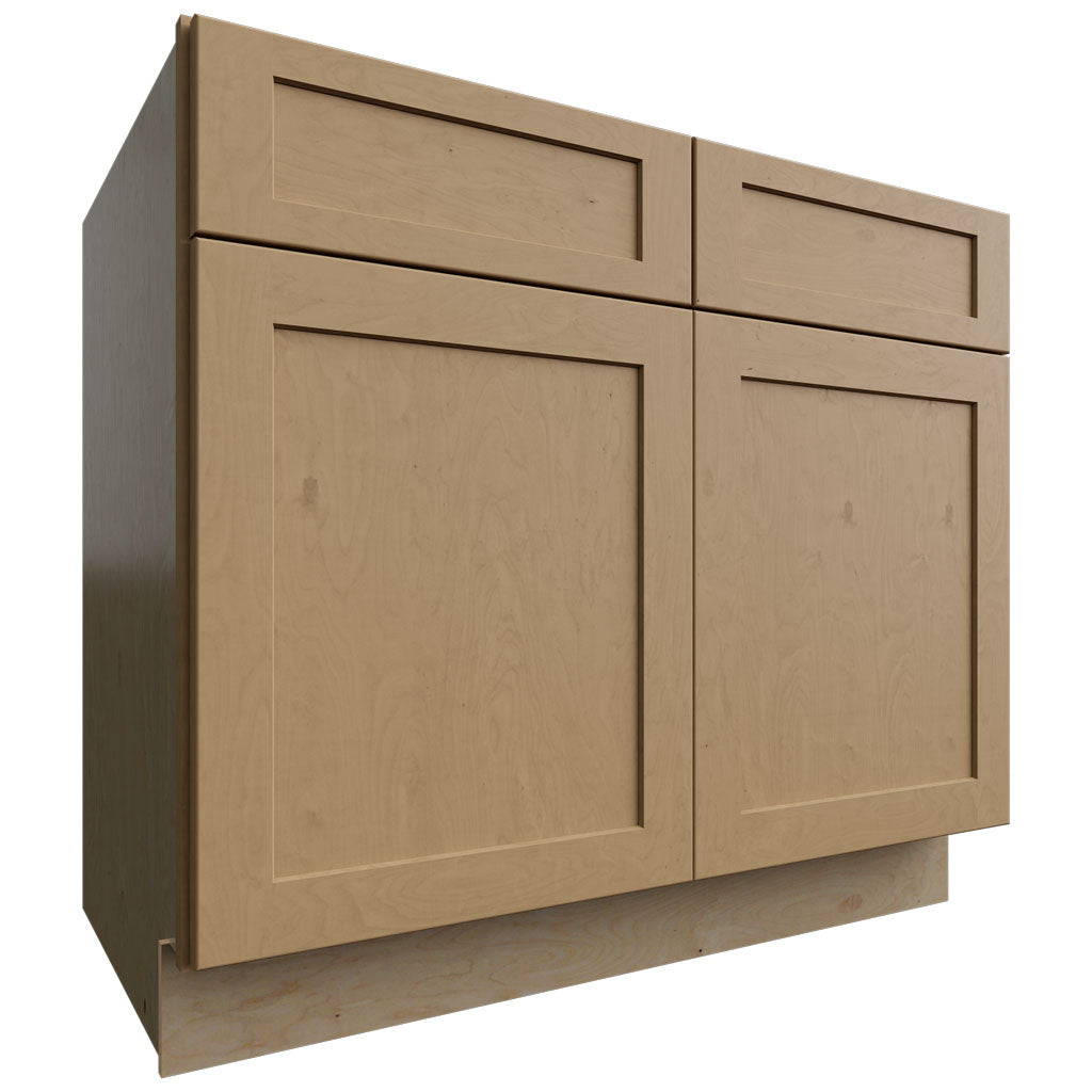 Fabuwood Allure Galaxy Timber 39" W X 34 1/2" H X 24" D Double Door Sink Base Cabinet