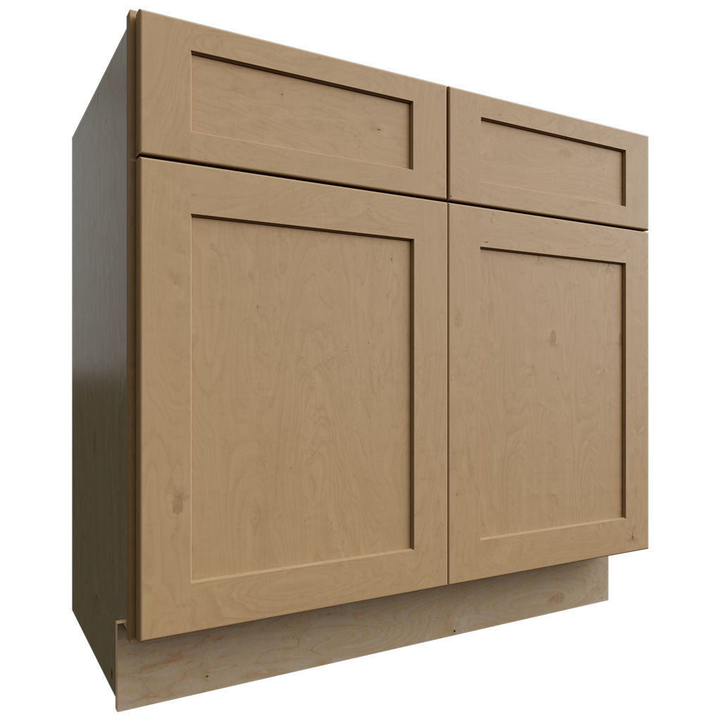 Fabuwood Allure Galaxy Timber 36" W X 34 1/2" H X 21" D Vanity Sink Base Cabinet