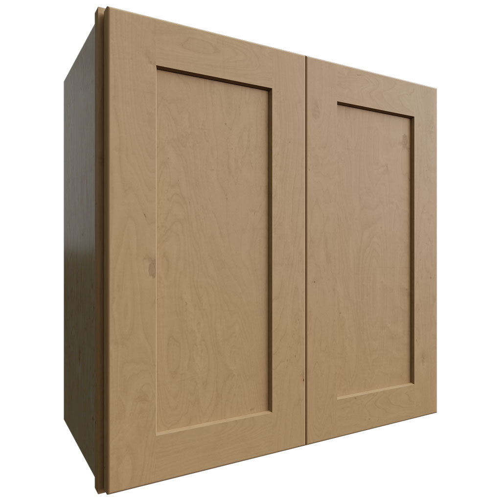 Fabuwood Allure Galaxy Timber 24" W X 24" H X 12" D Double Door Wall Cabinet