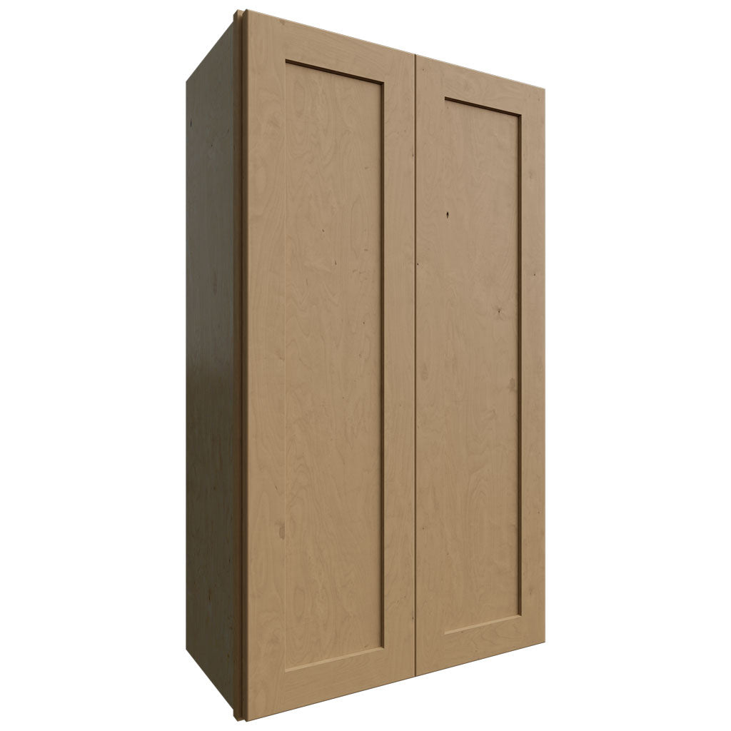 Fabuwood Allure Galaxy Timber 24" W X 42" H X 12" D Double Door Wall Cabinet