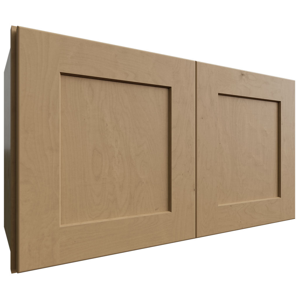 Fabuwood Allure Galaxy Timber 27" W X 15" H X 12" D Double Door Wall Cabinet
