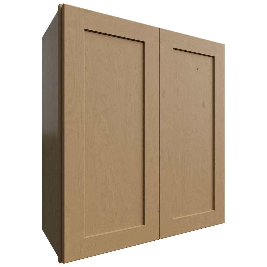 Fabuwood Allure Galaxy Timber 27" W X 30" H X 12" D Double Door Wall Cabinet