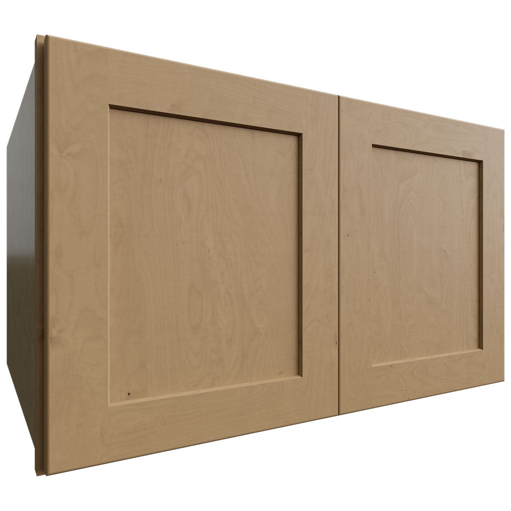 Fabuwood Allure Galaxy Timber 30" W X 18" H X 24" D Double Door Wall Cabinet