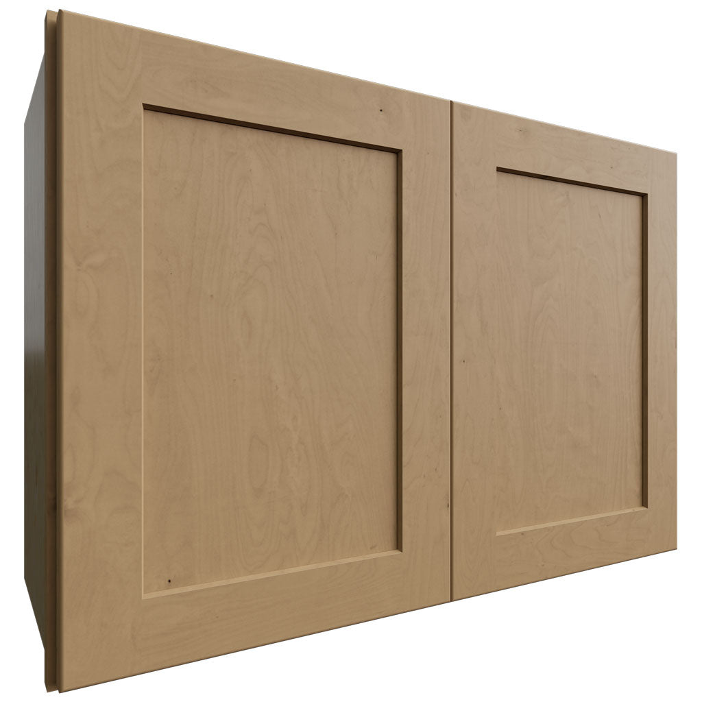 Fabuwood Allure Galaxy Timber 30" W X 21" H X 12" D Double Door Wall Cabinet