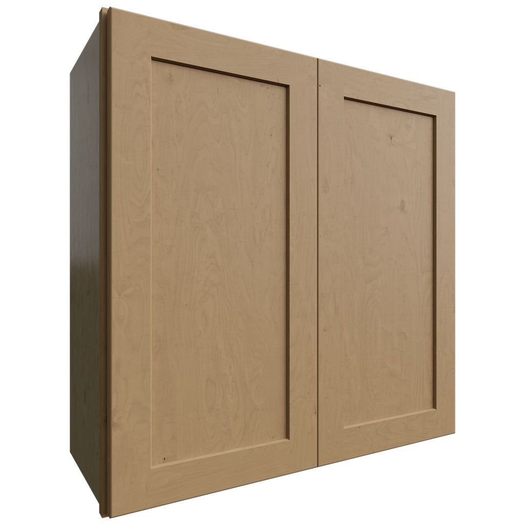 Fabuwood Allure Galaxy Timber 30" W X 30" H X 12" D Double Door Wall Cabinet