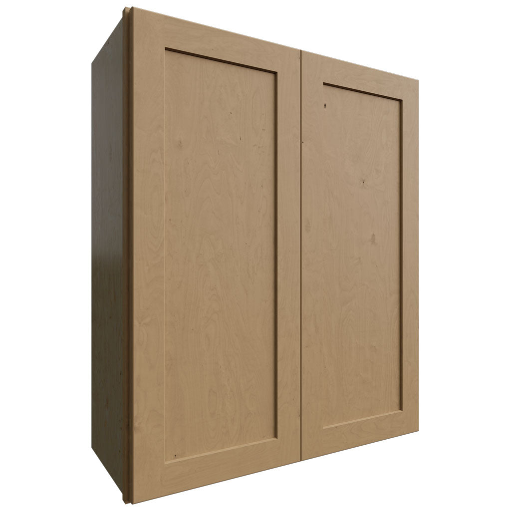 Fabuwood Allure Galaxy Timber 30" W X 36" H X 12" D Double Door Wall Cabinet