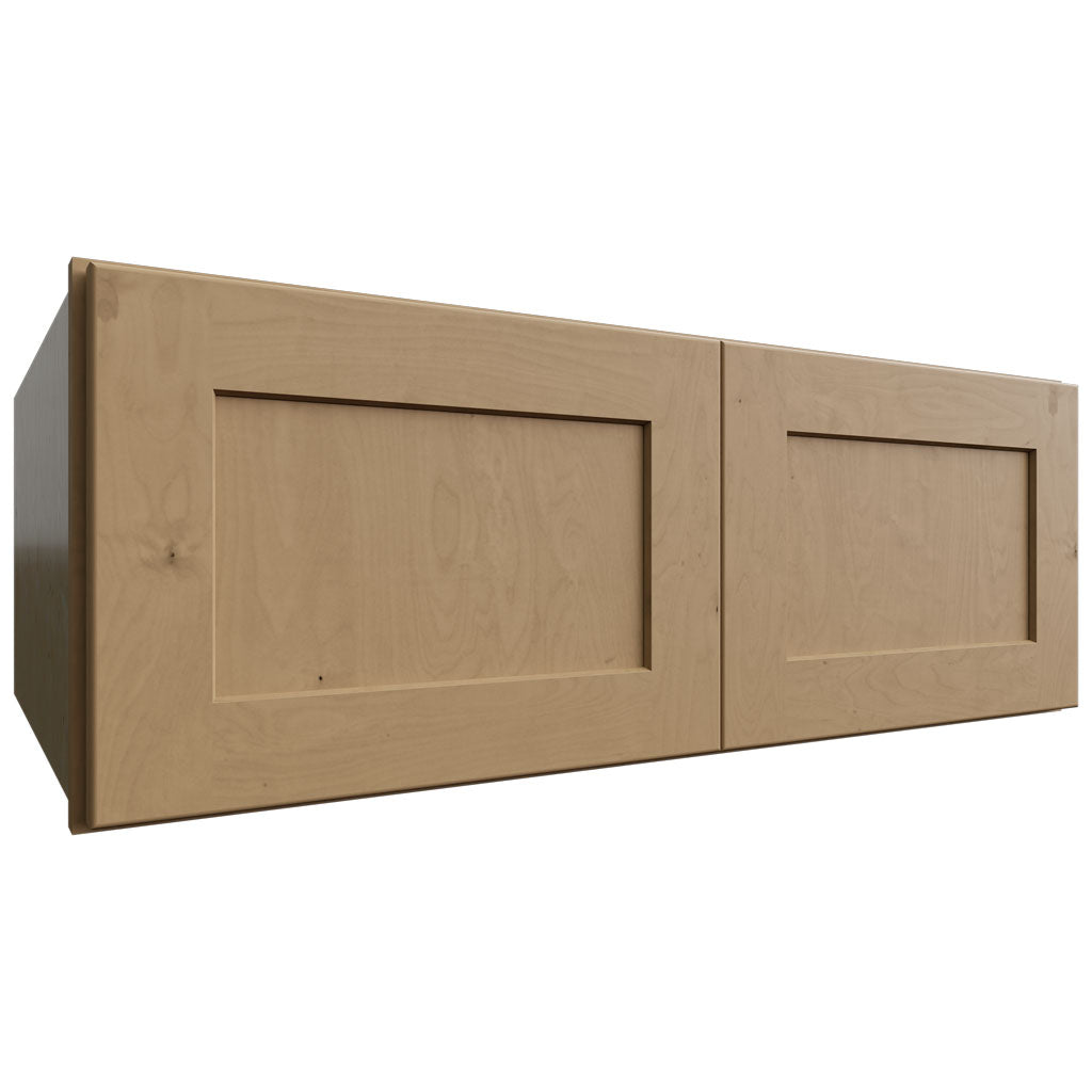 Fabuwood Allure Galaxy Timber 33" W X 12" H X 24" D Double Door Wall Cabinet