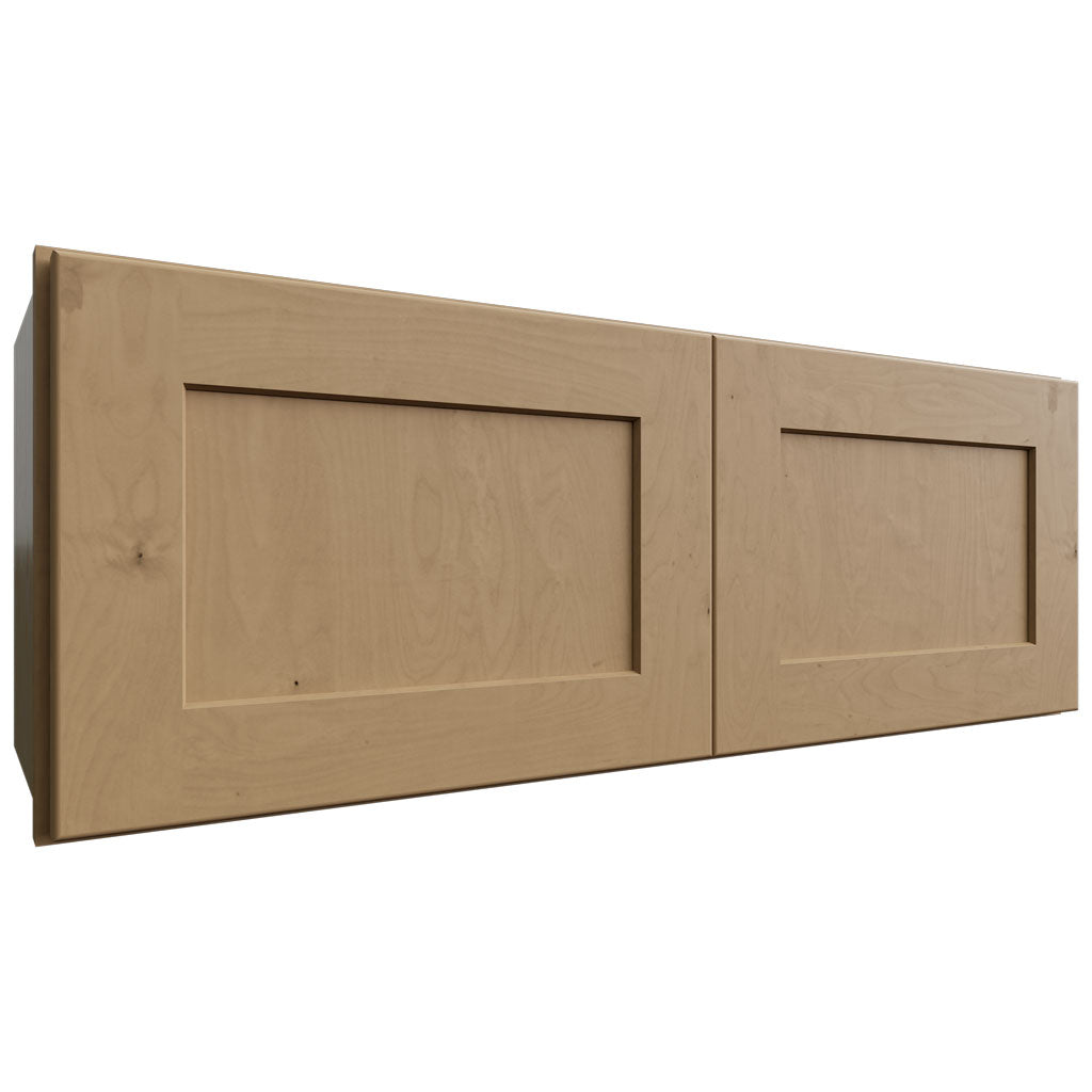 Fabuwood Allure Galaxy Timber 33" W X 12" H X 12" D Double Door Wall Cabinet