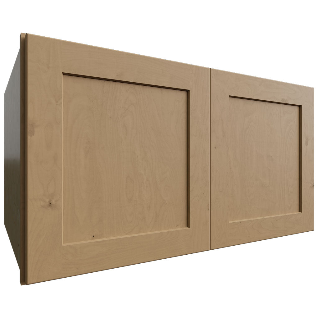 Fabuwood Allure Galaxy Timber 33" W X 18" H X 24" D Double Door Wall Cabinet